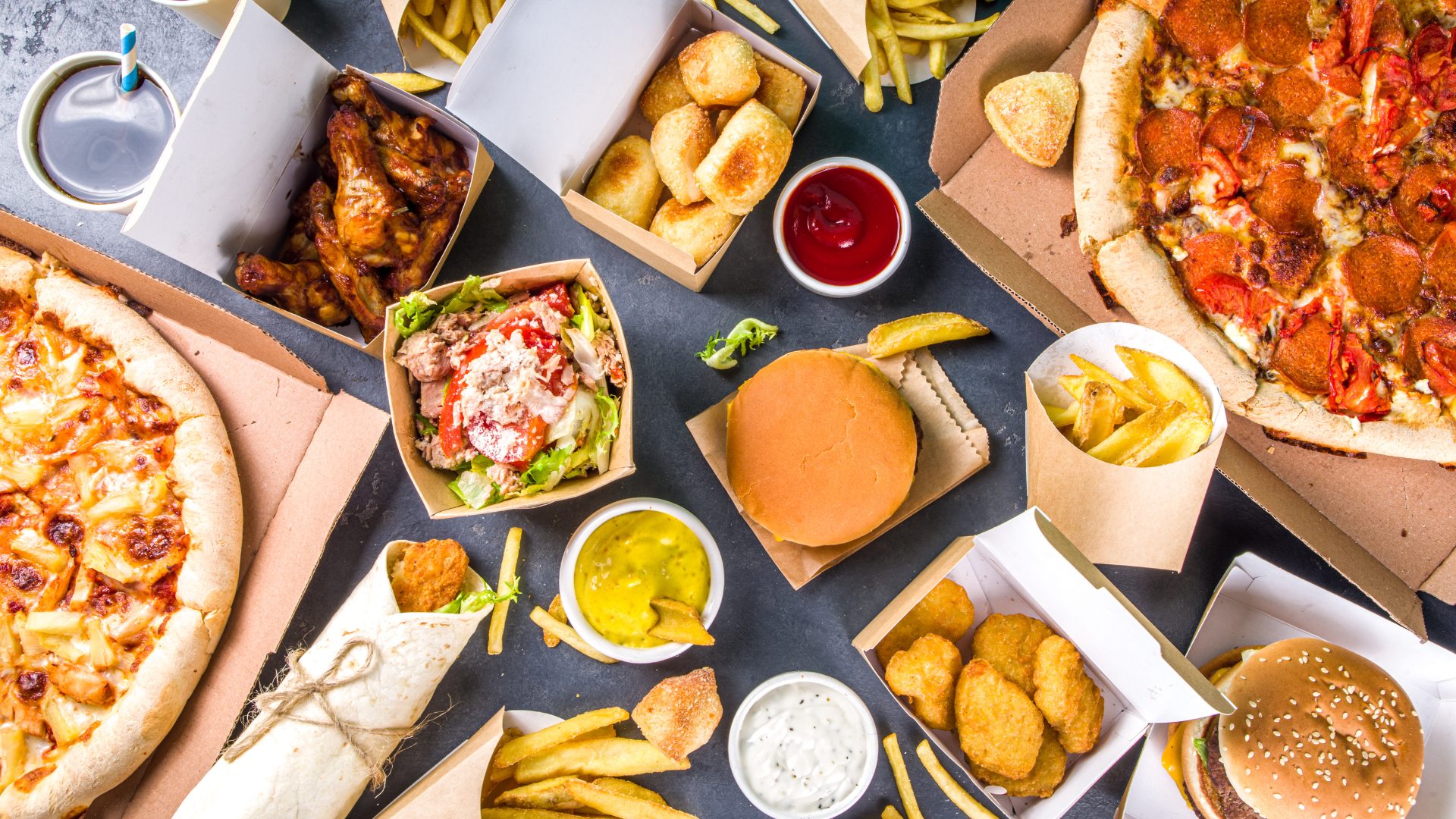 QSR Food Assortment