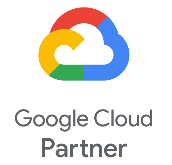 Google Cloud Partner logo representing ClearObject's partnership with Google for AI Solutions.