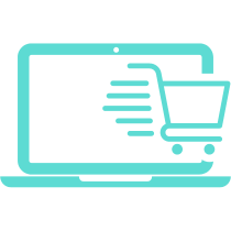 Icon of online shopping