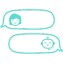 Chatbot Icon for customer service and chatbots