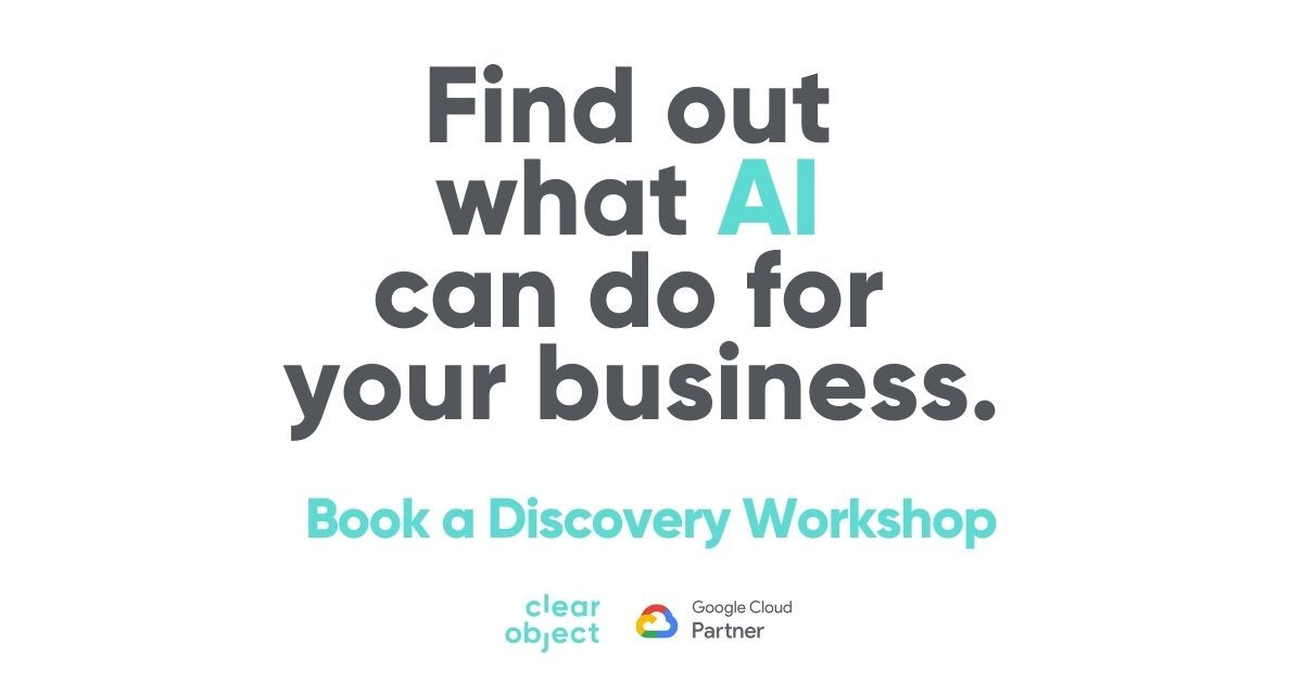15 Find out what AI can do for your business with a free AI discovery workshop.