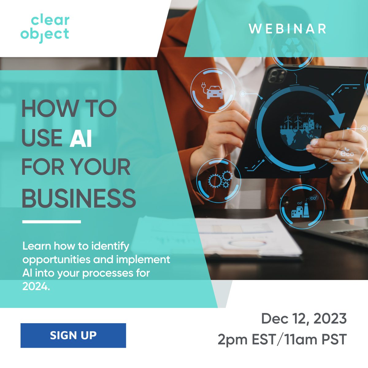 AI for Business 2024 Sign Up How to use AI for your business