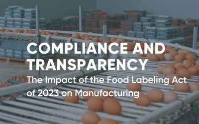Compliance and Transparency: The Impact of the Food Labeling Act of 2023 on Manufacturing