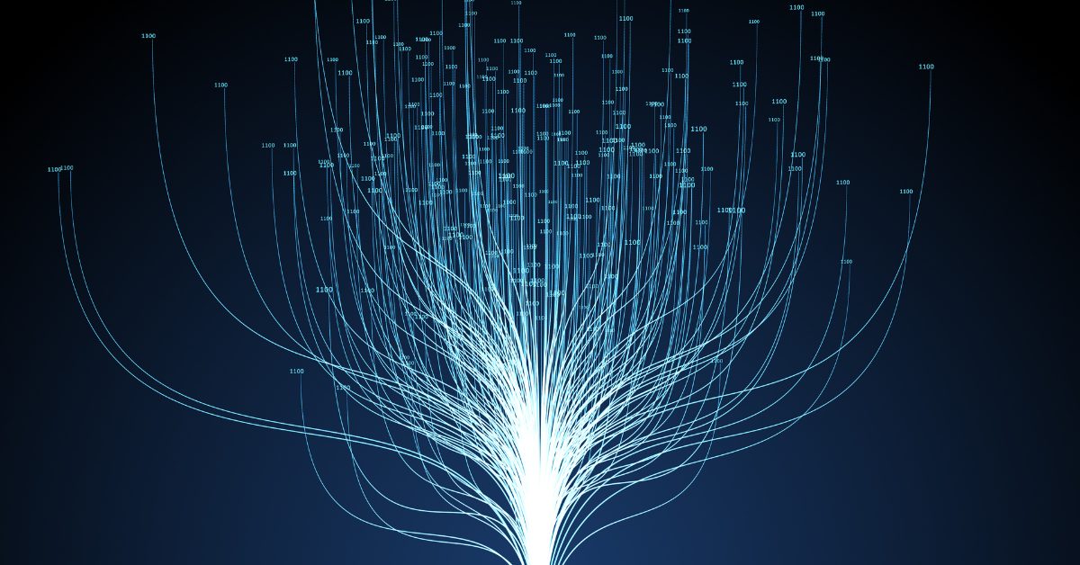 AI Builder Page Abstract image indicating the power of generative AI