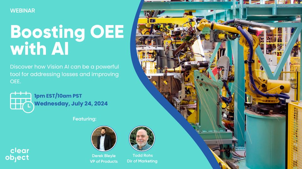 CO - Q2 Webinar Covers Boosting OEE with AI